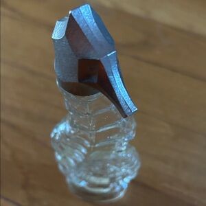 Avon Sea Horse Perfume Bottle, Vintage, EUC
